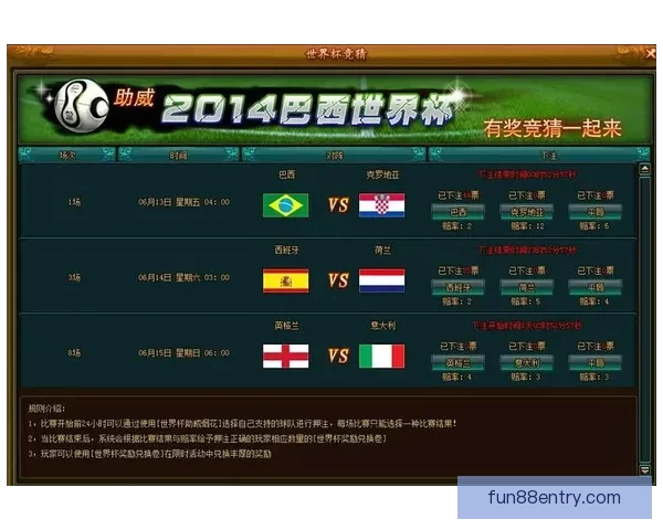世界杯胜负竞猜技巧揭秘助你精准预测赛果提高赢率
